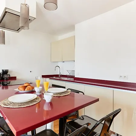 Lägenhet Serenty - Latin Quarter - 1br With Balcony Paris