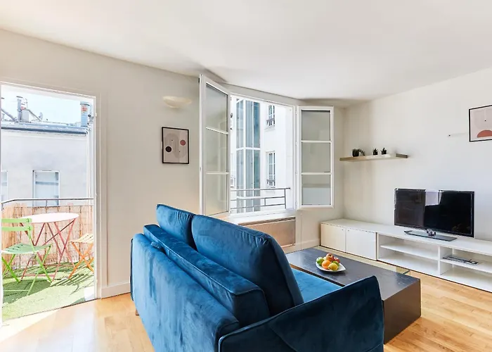 Lägenhet Serenty - Latin Quarter - 1br With Balcony